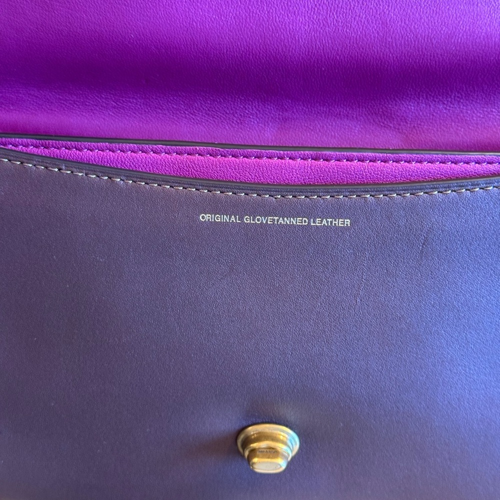 AUTHENTIC Coach Dinky Colorblock - Limited Edition GloveTanned Leather Bag - Picture 10 of 15